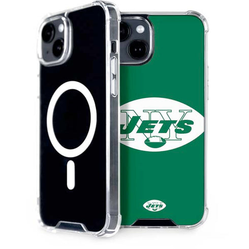 NFL New York Jets Retro Logo iPhone 13 MagSafe Case