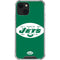 NFL New York Jets Retro Logo iPhone 15 Plus Clear Case