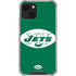 NFL New York Jets Retro Logo iPhone 15 Plus Clear Case