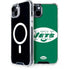 NFL New York Jets Retro Logo iPhone 15 Plus MagSafe Case