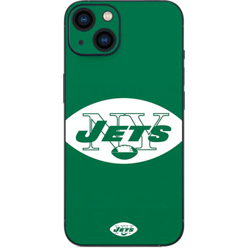 NFL New York Jets Retro Logo iPhone 15 Plus Skin