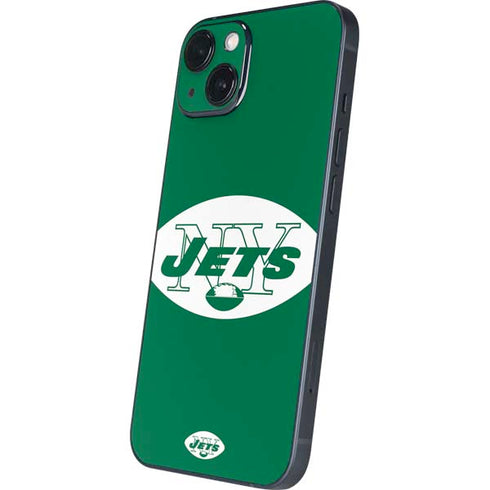 NFL New York Jets Retro Logo iPhone 15 Plus Skin