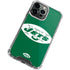 NFL New York Jets Retro Logo iPhone 14 Pro Clear Case