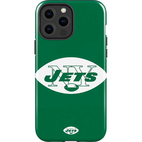 NFL New York Jets Retro Logo iPhone 15 Pro Max Impact Case