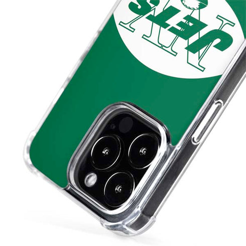 NFL New York Jets Retro Logo iPhone 15 Pro Max MagSafe Case