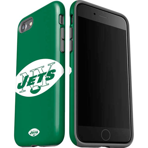 NFL New York Jets Retro Logo iPhone SE (2nd & 3rd Gen) Pro Case