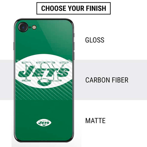 NFL New York Jets Retro Logo iPhone SE (2nd & 3rd Gen) Skin