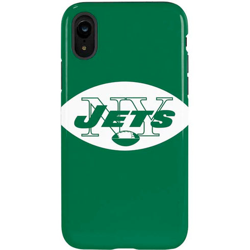 NFL New York Jets Retro Logo iPhone XR Pro Case