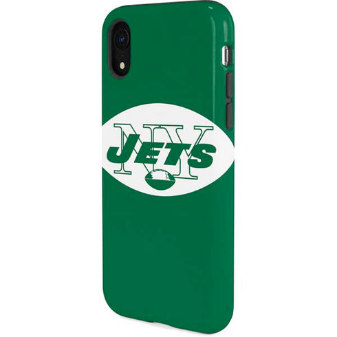 NFL New York Jets Retro Logo iPhone XR Pro Case