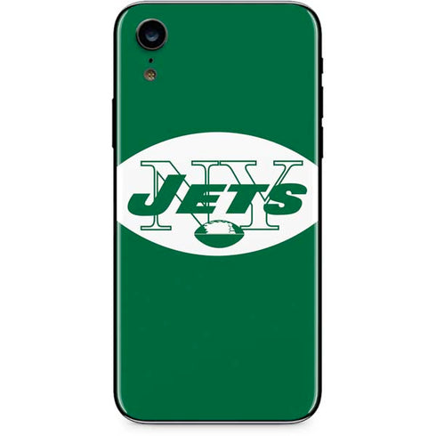 NFL New York Jets Retro Logo iPhone XR Skin