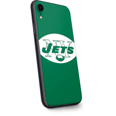 NFL New York Jets Retro Logo iPhone XR Skin