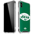 NFL New York Jets Retro Logo iPhone XS Max Clear Case