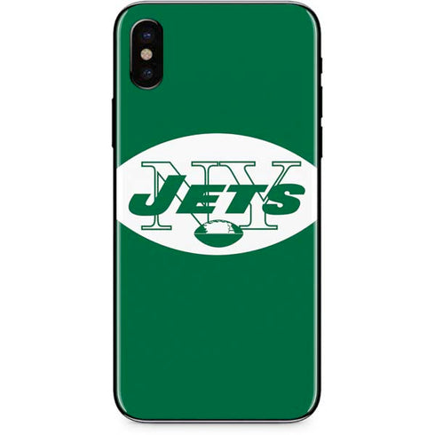 NFL New York Jets Retro Logo iPhone XS Max Skin