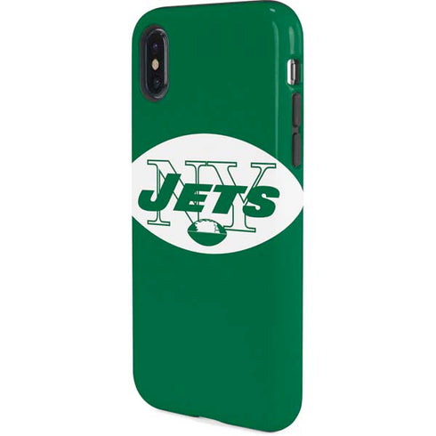 NFL New York Jets Retro Logo iPhone XS Pro Case