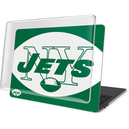 NFL New York Jets Retro Logo MacBook Pro 15in (2016-19) Case plus Skin