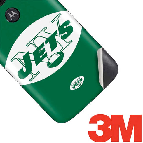 NFL New York Jets Retro Logo Moto E5 Play Skin