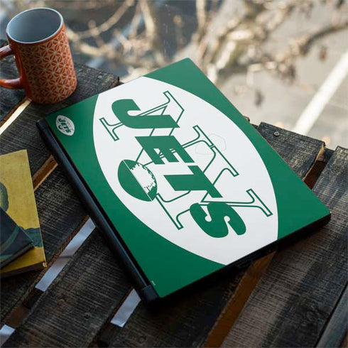 NFL New York Jets Retro Logo MSI GS65 Stealth Laptop Skin