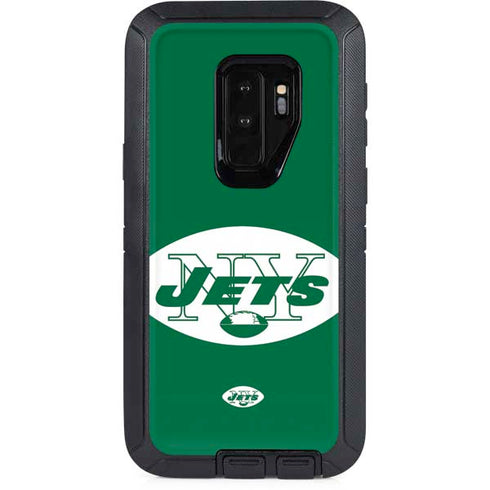 NFL New York Jets Retro Logo Otterbox Defender Galaxy Skin