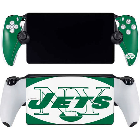NFL New York Jets Retro Logo PlayStation Portal Remote Player Skin