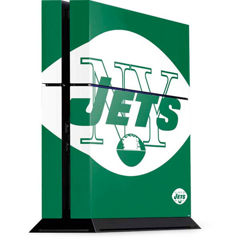 NFL New York Jets Retro Logo PS4 Console Skin