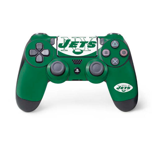 NFL New York Jets Retro Logo PS4 Controller Skin