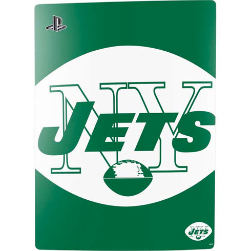 NFL New York Jets Retro Logo PS5 Digital Edition Bundle Skin