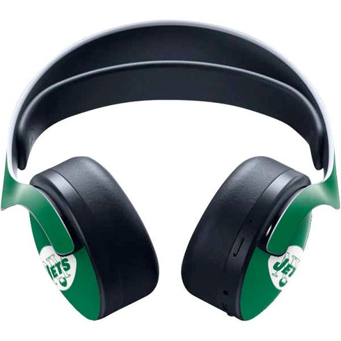NFL New York Jets Retro Logo PULSE 3D Wireless Headset for PS5 Skin