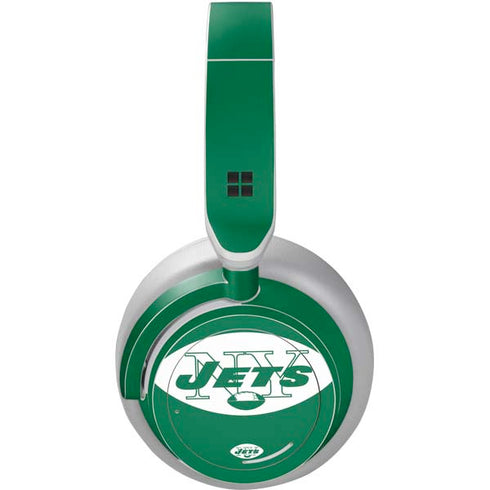 NFL New York Jets Retro Logo Surface Headphones Skin