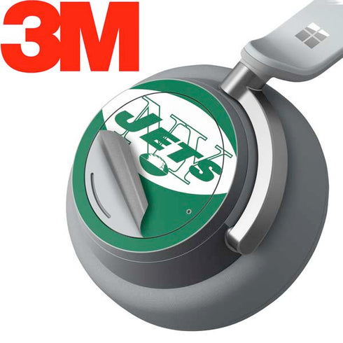 NFL New York Jets Retro Logo Surface Headphones Skin