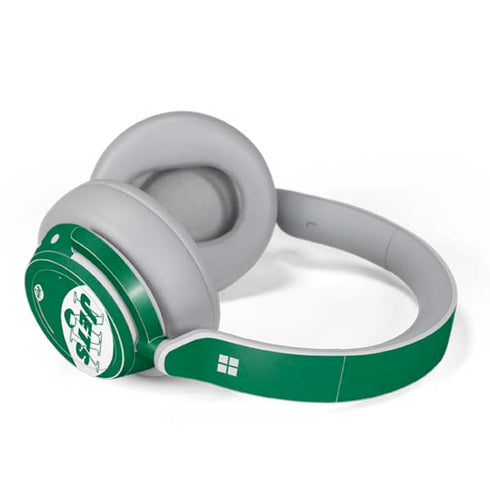 NFL New York Jets Retro Logo Surface Headphones Skin