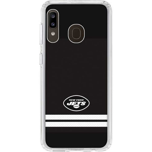 NFL New York Jets Shutout Galaxy A20 Clear Case