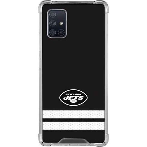 NFL New York Jets Shutout Galaxy A71 5G Clear Case