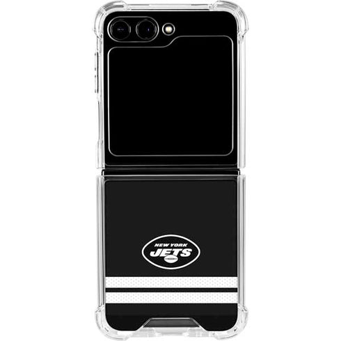 NFL New York Jets Shutout Galaxy Z Flip5 5G Clear Case
