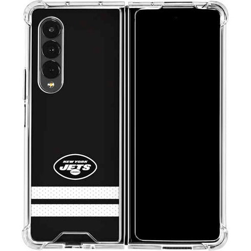 NFL New York Jets Shutout Galaxy Z Fold4 5G Clear Case