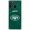 NFL New York Jets Team Jersey Galaxy A21 Clear Case