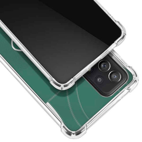 NFL New York Jets Team Jersey Galaxy A52 5G Clear Case