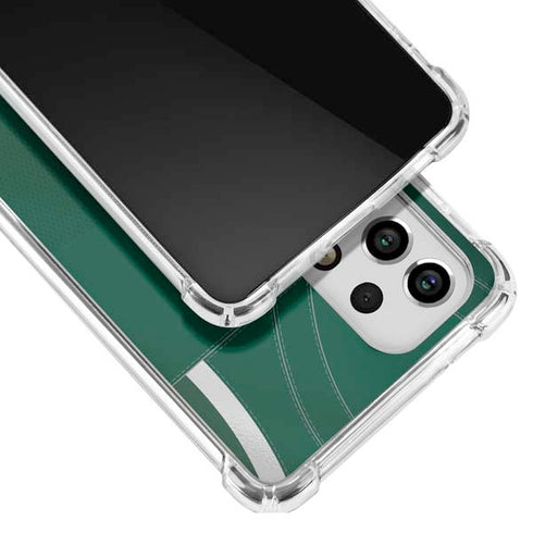 NFL New York Jets Team Jersey Galaxy A53 5G Clear Case