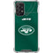 NFL New York Jets Team Jersey Galaxy A72 5G Clear Case
