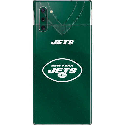 NFL New York Jets Team Jersey Galaxy Note 10 Skin