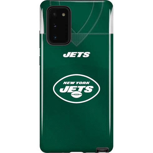NFL New York Jets Team Jersey Galaxy Note20 5G Pro Case