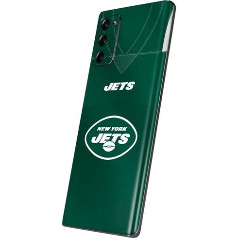 NFL New York Jets Team Jersey Galaxy Note20 5G Skin