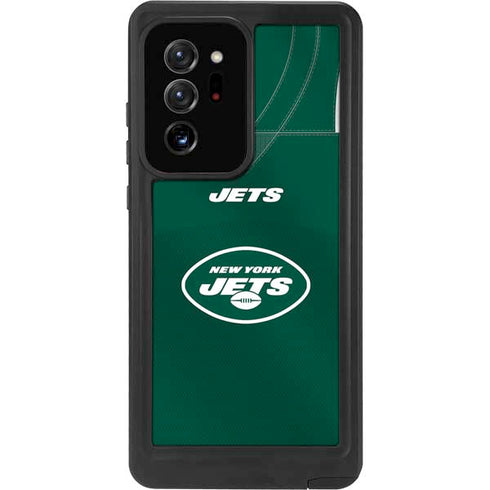 NFL New York Jets Team Jersey Galaxy Note20 Ultra 5G Waterproof Case