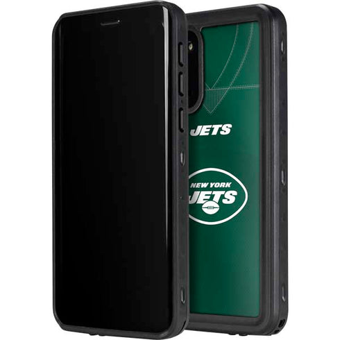 NFL New York Jets Team Jersey Galaxy S20 Plus Waterproof Case