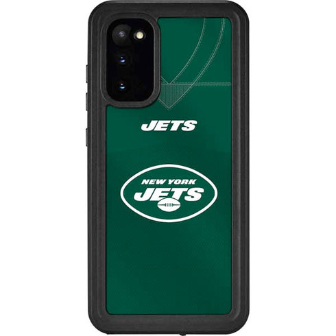NFL New York Jets Team Jersey Galaxy S20 Waterproof Case