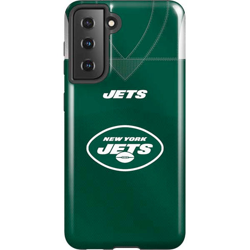 NFL New York Jets Team Jersey Galaxy S21 5G Pro Case