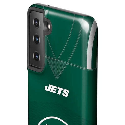 NFL New York Jets Team Jersey Galaxy S21 FE Pro Case