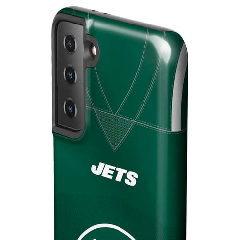 NFL New York Jets Team Jersey Galaxy S21 Plus 5G Pro Case
