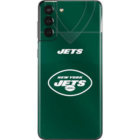 NFL New York Jets Team Jersey Galaxy S21 Plus 5G Skin