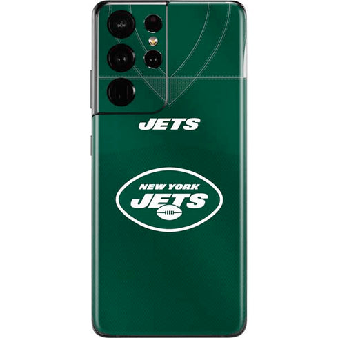 NFL New York Jets Team Jersey Galaxy S21 Ultra 5G Skin