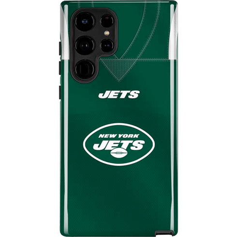 NFL New York Jets Team Jersey Galaxy S22 Ultra Pro Case